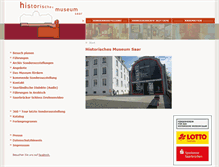 Tablet Screenshot of historisches-museum.org
